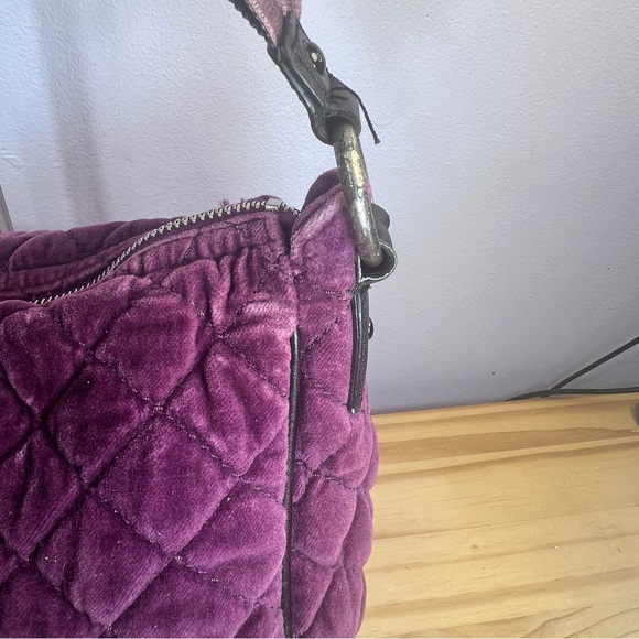 Marc Jacobs Y2K Purple Velvet Shoulder Bag - Picture 4 of 14